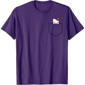 image:imageHello Kitty Chest Pocket TShirtPurple