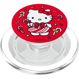 image:imageHello Kitty Christmas Candy Cane PopSockets MagSafe PopGrip for iPhoneMagSafe