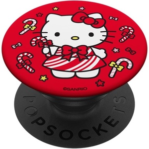 image:imageHello Kitty Christmas Candy Cane PopSockets MagSafe PopGrip for iPhoneStandard