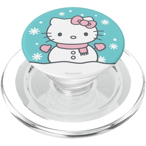 image:imageHello Kitty Christmas Snowman PopSockets Adhesive PopGripMagnetic PopGrip