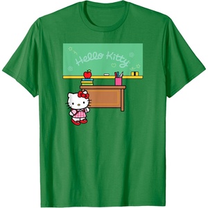 image:imageHello Kitty Classroom Teacher School Men Women Girls Kids TShirtKelly Green