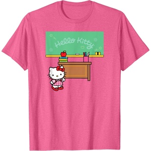 image:imageHello Kitty Classroom Teacher School Men Women Girls Kids TShirtPink Heather