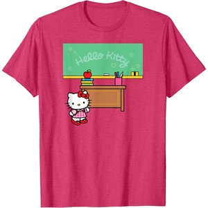 image:imageHello Kitty Classroom Teacher School Men Women Girls Kids TShirtRed Heather