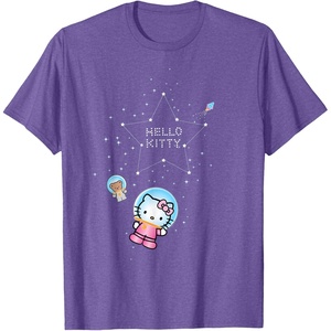 image:imageHello Kitty Constellation Stars Astronaut TShirtPurple Heather