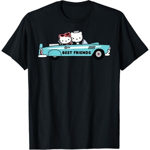 image:imageHello Kitty Dear Daniel Best Friends Classic Car 1950s TShirtBlack