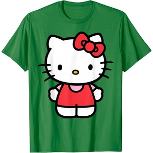 image:imageHello Kitty Front and Back Tee Shirt TShirtKelly Green