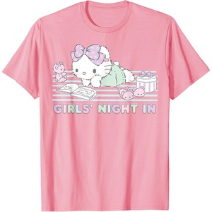 image:imageHello Kitty Girls Night In Reading Short Sleeve TShirtPink