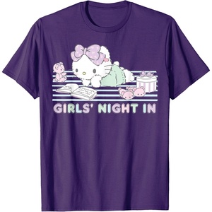 image:imageHello Kitty Girls Night In Reading Short Sleeve TShirtPurple