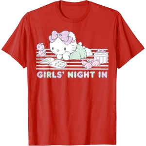 image:imageHello Kitty Girls Night In Reading Short Sleeve TShirtRed