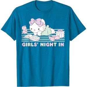 image:imageHello Kitty Girls Night In Reading Short Sleeve TShirtSapphire Blue