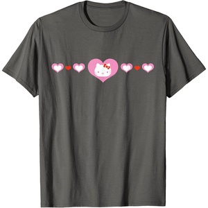image:imageHello Kitty Hearts TShirtAsphalt Grey