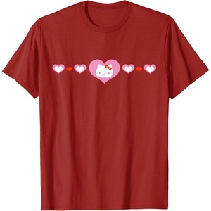 image:imageHello Kitty Hearts TShirtCranberry Red