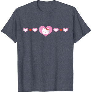 image:imageHello Kitty Hearts TShirtHeather Blue