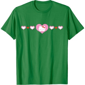 image:imageHello Kitty Hearts TShirtKelly Green