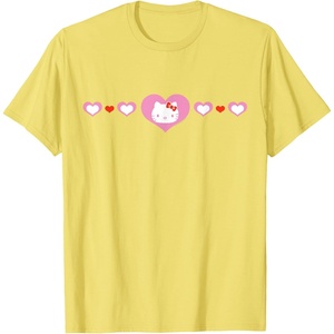image:imageHello Kitty Hearts TShirtLemon Yellow