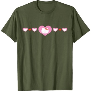 image:imageHello Kitty Hearts TShirtOlive Green