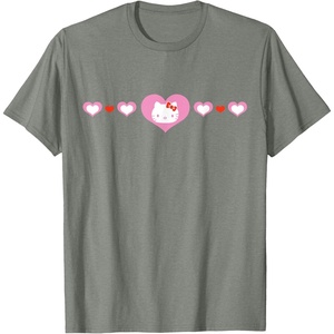 image:imageHello Kitty Hearts TShirtOlive Heather