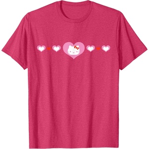 image:imageHello Kitty Hearts TShirtRed Heather