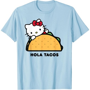 image:imageHello Kitty Hola Tacos TShirtBaby Blue