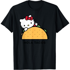 image:imageHello Kitty Hola Tacos TShirtBlack
