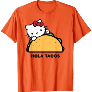 image:imageHello Kitty Hola Tacos TShirtOrange