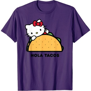 image:imageHello Kitty Hola Tacos TShirtPurple