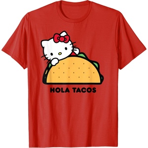 image:imageHello Kitty Hola Tacos TShirtRed