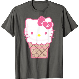 image:imageHello Kitty Ice Cream Cone TShirtAsphalt Grey