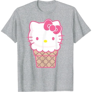 image:imageHello Kitty Ice Cream Cone TShirtHeather Grey