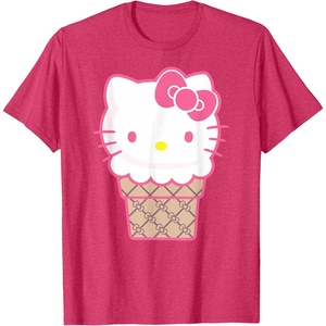 image:imageHello Kitty Ice Cream Cone TShirtRed Heather