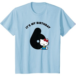 image:imageHello Kitty Its My 6th Birthday TShirtBaby Blue