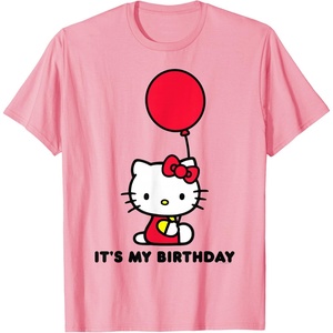 image:imageHello Kitty Its My Birthday TShirt SmallPink