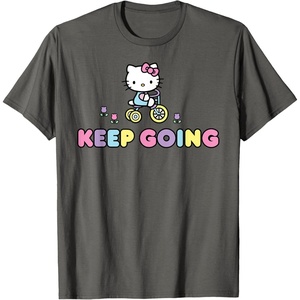 image:imageHello Kitty Keep Going TShirtAsphalt Grey