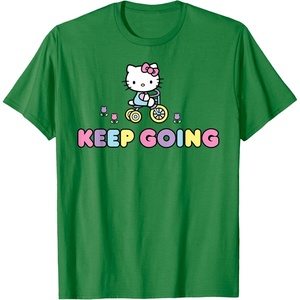 image:imageHello Kitty Keep Going TShirtKelly Green