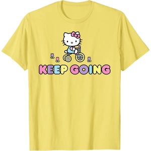 image:imageHello Kitty Keep Going TShirtLemon Yellow