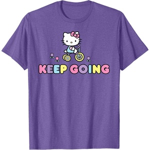 image:imageHello Kitty Keep Going TShirtPurple Heather