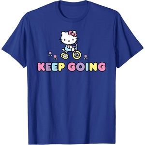 image:imageHello Kitty Keep Going TShirtRoyal Blue