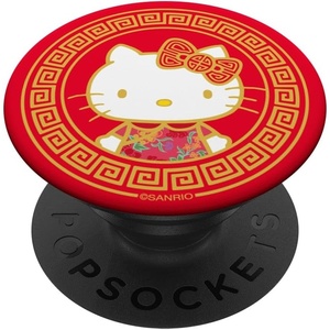 image:imageHello Kitty Lunar New Year Lucky Red PopSockets MagSafe PopGrip for iPhoneStandard