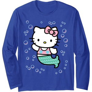 image:imageHello Kitty Mermaid Long Sleeve TShirtRoyal Blue