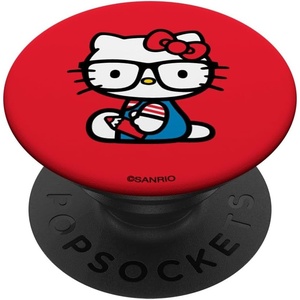 image:imageHello Kitty Nerd Glasses Classic PopSockets Adhesive PopGripAdhesive PopGrip
