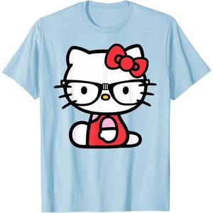image:imageHello Kitty Nerd Glasses TShirtBaby Blue