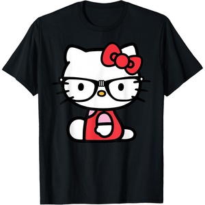 image:imageHello Kitty Nerd Glasses TShirtBlack