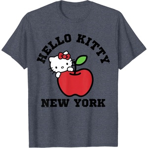 image:imageHello Kitty New York Big Apple Tee Shirt TShirtHeather Blue