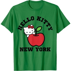 image:imageHello Kitty New York Big Apple Tee Shirt TShirtKelly Green
