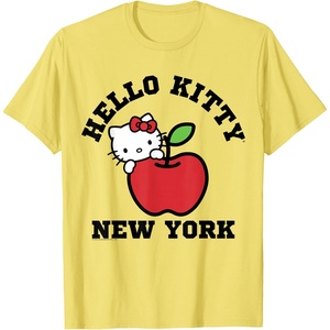 image:imageHello Kitty New York Big Apple Tee Shirt TShirtLemon Yellow