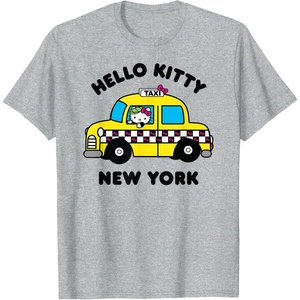 image:imageHello Kitty New York Taxi TShirtHeather Grey