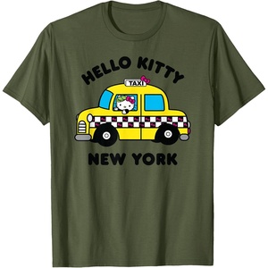 image:imageHello Kitty New York Taxi TShirtOlive Green