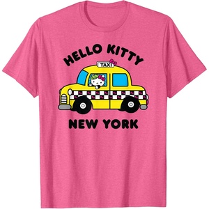 image:imageHello Kitty New York Taxi TShirtPink Heather