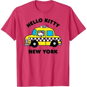 image:imageHello Kitty New York Taxi TShirtRed Heather