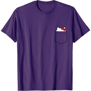 image:imageHello Kitty Peeking Pocket Tee Shirt TShirtPurple